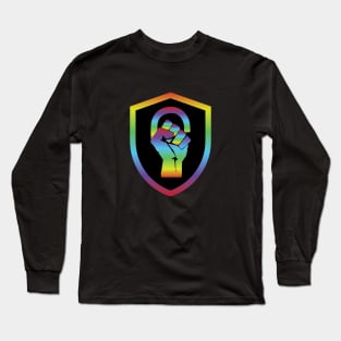 LGBT Sheild Logo Long Sleeve T-Shirt